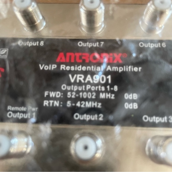 NIP VoIP 8 output residential amplifier - Picture 11 of 11